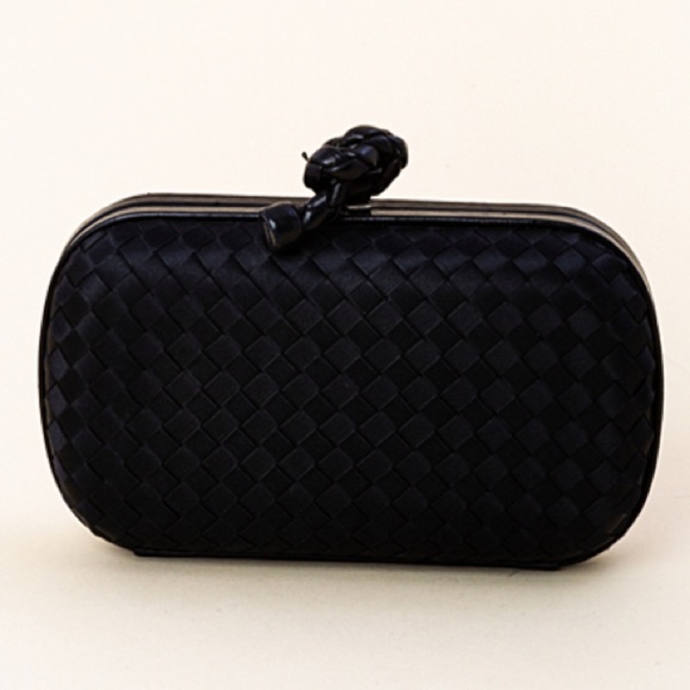 Bottega Veneta Intrecciato Impero Knot Clutch